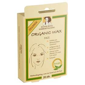 Hanne Bang Face Organic Wax Strips 20st