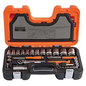 Bahco S560 Hylsnyckelsats 1/4"-1/2" 56-delar