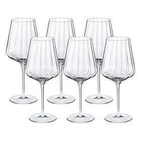 Georg Jensen Bernadotte Vitvinsglass 6-pack