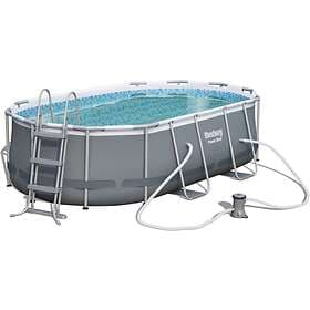 Bestway Power Steel Oval Frame Pool Set 424x250x107cm