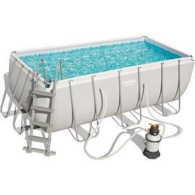 Bestway Power Steel Rectangular Pool Set 19in1 412x201x122cm