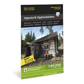 Uppsala & Upplandsleden Tyvekkarta 1-50.000