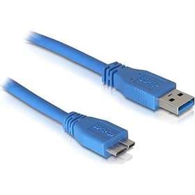 Deltaco USB A - USB Micro-B 3.0 2m