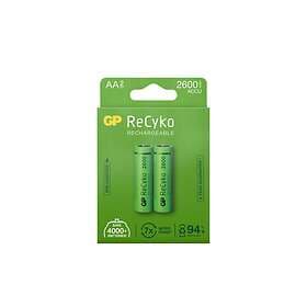 GP Batteries ReCyko AA 2600 mAh 2-pack