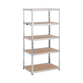 MSW Storage Rack 5x175kg 90x60x180cm