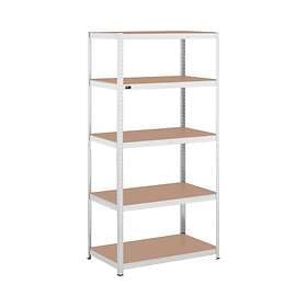 MSW Metal Storage Rack 5x150kg 100x60x197cm