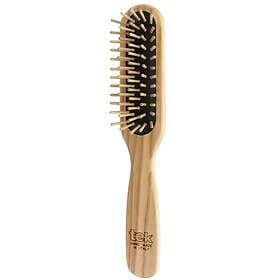 TEK Slim Rectangular Brush With Short Wooden Pins