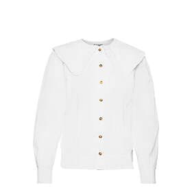 Ganni Cotton Poplin Blouse