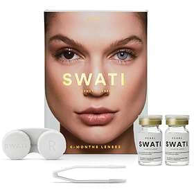 SWATI Pearl 6-months Contact Lenses (2 stk.)