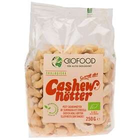 Biofood Cashewnötter 250g