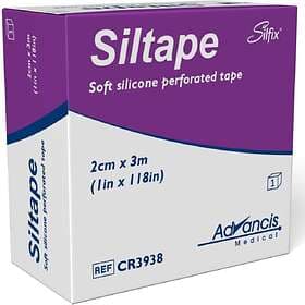 Siltape Medicinsk Silikontejp 2x3cm