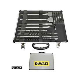 Dewalt SDS Plus 15 Piece Drill And Chisel Set In Alu Case