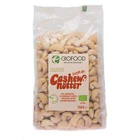 Biofood Cashewnötter 750g