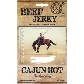 Beef Jerky Snacks Bullseye Meats Beef Jerky Cajun Hot 50g