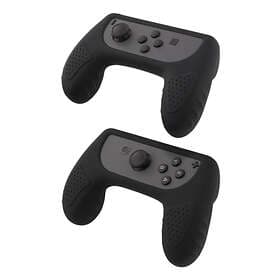 Deltaco Joy- Con Silicone Controller Grips - Black (Switch)