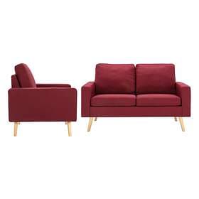 vidaXL Group 2-pack Sofa (3-sæders + 2-sæders)