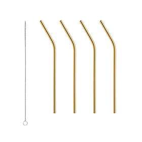 Orrefors Peak Straw 21cm 4-pack