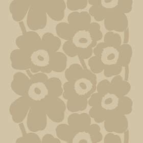 Marimekko Unikko Linnetyg Beige 140cm