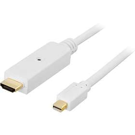 Deltaco HDMI - DisplayPort Mini 1m