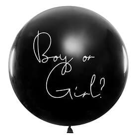 PartyDeco Ballong gender reveal Girl