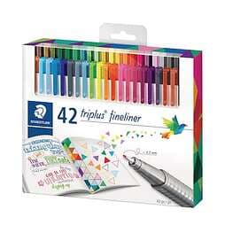 Staedtler Triplus Color 334 Fineliner 0.3mm 42-pack