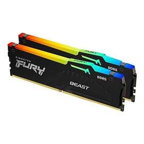 Kingston Fury Beast Black RGB DDR5 5600MHz 2x16GB (KF556C40BBAK2-32)