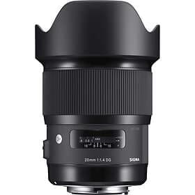 Sigma 20/1.4 DG DN ART for Sony E/FE