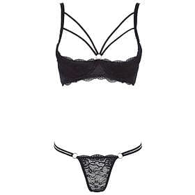 Cottelli Half-Cup Lace Bra Set