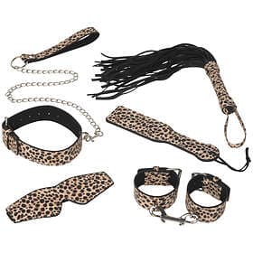 Baseks Leopard Kinky Bondage Set 6 pcs