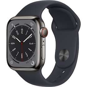 Apple Watch Series 8 41mm Stainless Steel with Sport Band