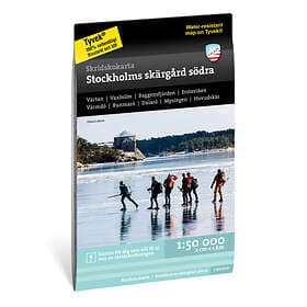 Skridskokarta Stockholms Skärgård Södra