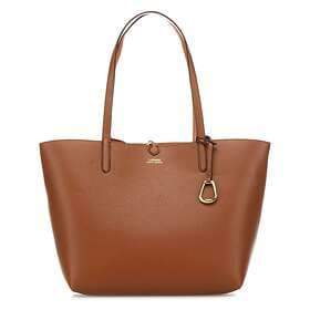 Ralph Lauren Faux-Leather Reversible Tote Merrimack Shoppingväska