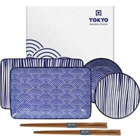 Tokyo Design Studio Nippon Blue Sushi Set