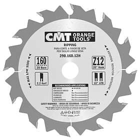 CMT Sågklinga för trä 290; 160x2.2x20; Z12; 20°