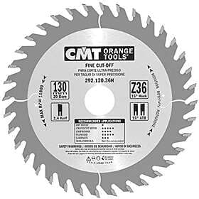 CMT Sågklinga för trä 292; 130x2.4x20; Z36; 15°