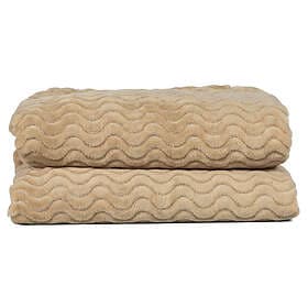 Sagaform Agnes Fleecepläd Beige (130x170cm)