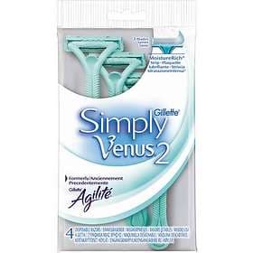 Gillette Simply Venus 2 Disposable 4-pack