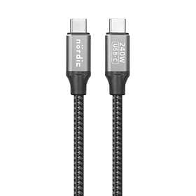 NÖRDIC USB C - USB C 1.5m