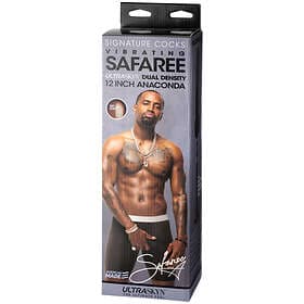 Doc Johnson Safaree Samuels Anaconda Vibrating Dildo Brown