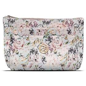 Gillian Jones 3-room Cosmetic Bag