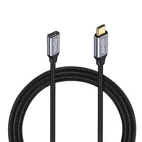 NÖRDIC 3A USB C - USB C 3.0 M-F 1m