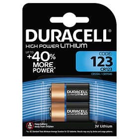 Duracell CR123A 2-pack