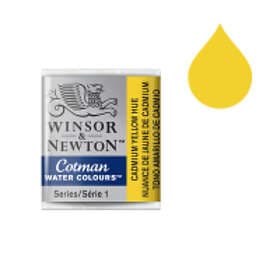 Winsor & Newton Cotman Akvarellfärg 109 Cadmium Yellow Hue 1.7ml