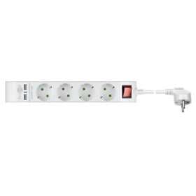 Goobay 4-Way 2x USB Switch 1.4m