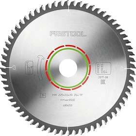 Festool Sågklinga HW 225x2.6x30mm TF64 4° Laminate/HPL