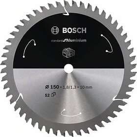 Bosch Sågklinga Standard for Aluminium 150 × 1.8/1.3 × 10mm 52T