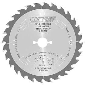 CMT Orange Tools Sågklinga UW 160x2.2x20 T28 W 285.160.28H