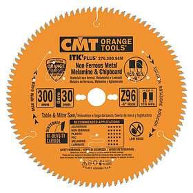 CMT Orange Tools Sågklinga fintandad NE Neg Alu/Plast 300x2.8x30 T96 276.300.96M