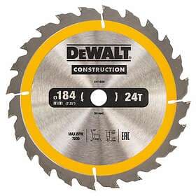 Dewalt Cirkelsågklinga DT1939 184x16 mm CIRKELSÅGKLINGA 184X16MM 24T 547178