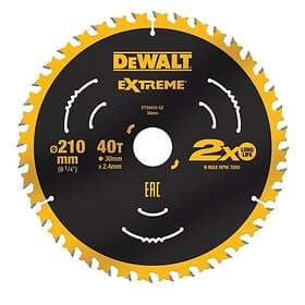 Dewalt DT20433-QZ Sågklinga 210 x 30 mm, 40T